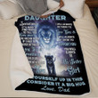 Dad To Daughter - I Love You - Blanket