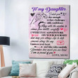 To My Daughter - Proud Of You. - Portrait Canvas