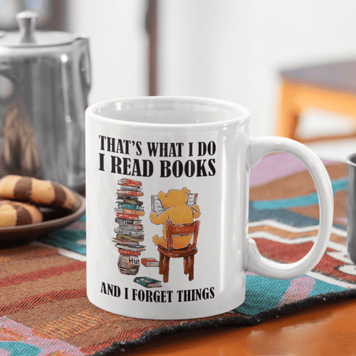 Happy Gear Mug – I Read Books And I Forget Things 🔥SALE 50% OFF🔥