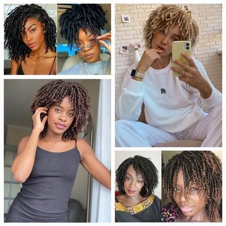 High Quality Dreadlock Short Twist Curly Popular Wigs 🔥 50% OFF - LIMITED TIME ONLY 🔥