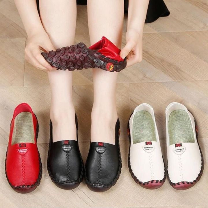 Wide Fit Thick Sole Flats Shoes For Women 🔥 50% OFF - LIMITED TIME ONLY 🔥