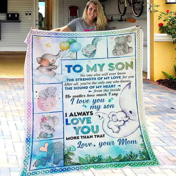Mom to Son - The Strength Of My Love For You - Blanket