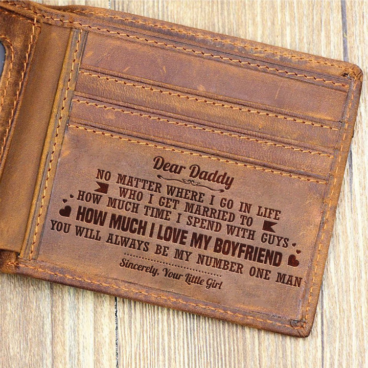 Daughter To Dad - You Are My Number One Man - Bifold Wallet