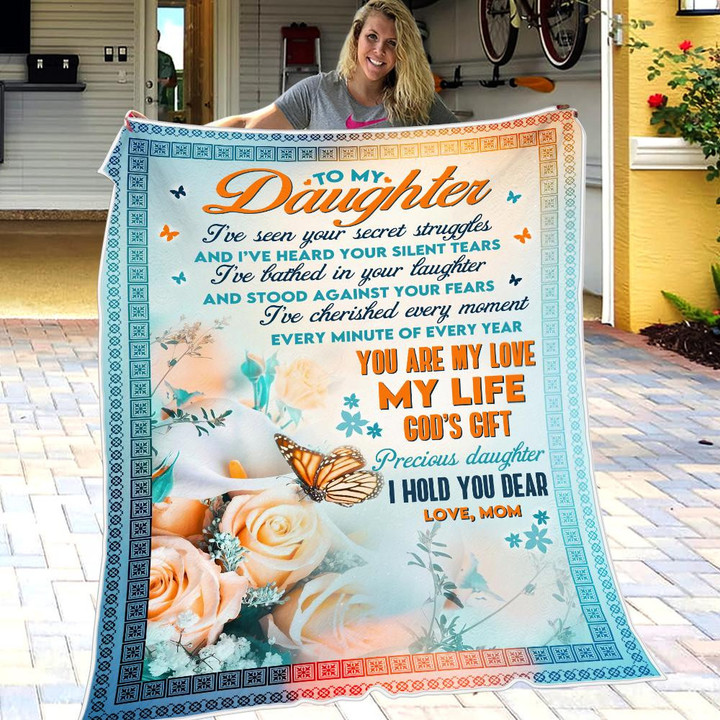 Mom To Daughter - You Are My Love My Life - Blanket