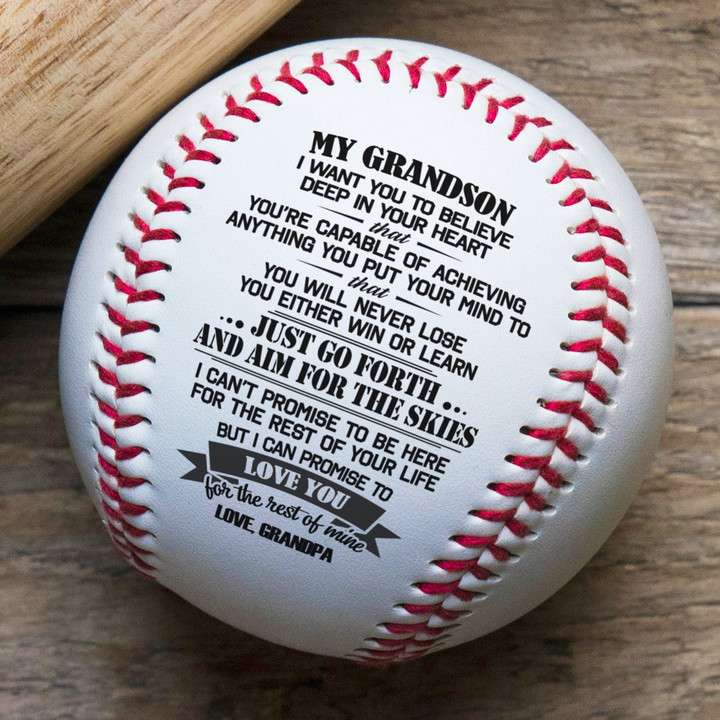 Grandpa To Grandson - You Will Never Lose - Baseball