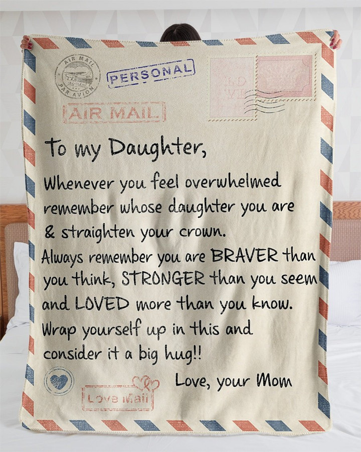 Mom To Daughter - Loved More Than You Know - Blanket