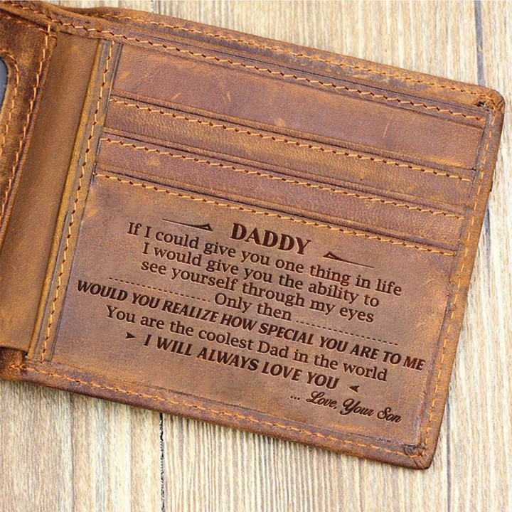 From Son To Dad - I Will Always Love You - Bifold Wallet