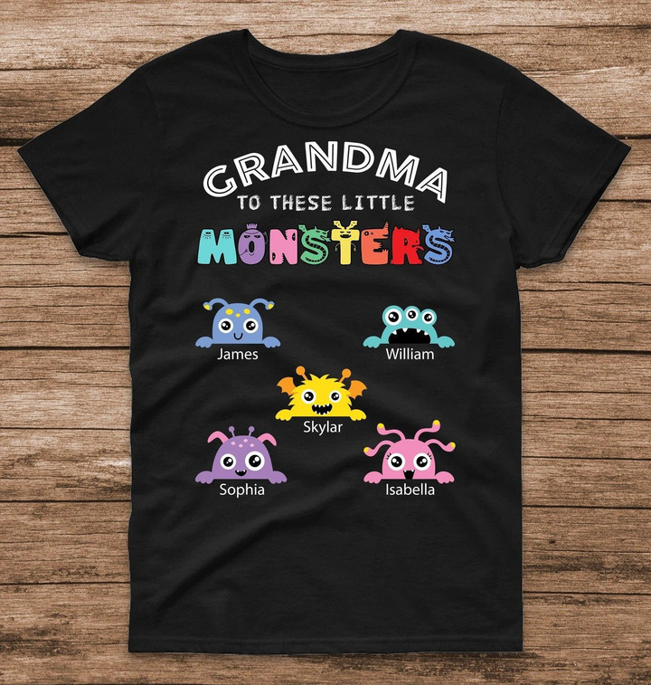 Belongs To These Little Monsters  - Personalized T-shirt