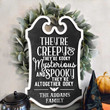 They're Creepy and Kooky | Personalized Family Halloween Sign