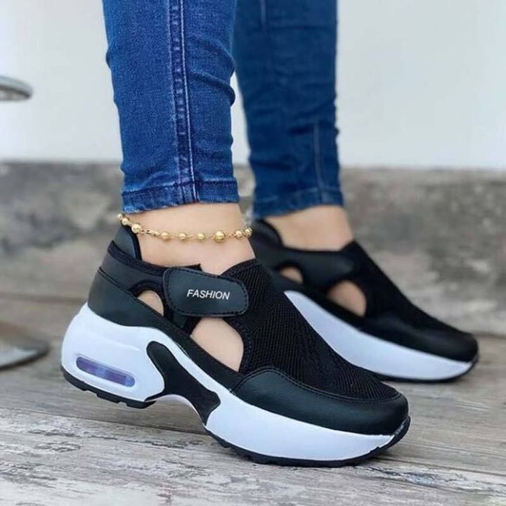 Women's Orthopedic Air Cushioned Sole Flying Velcro Sneakers 🔥 50% OFF - LIMITED TIME ONLY 🔥