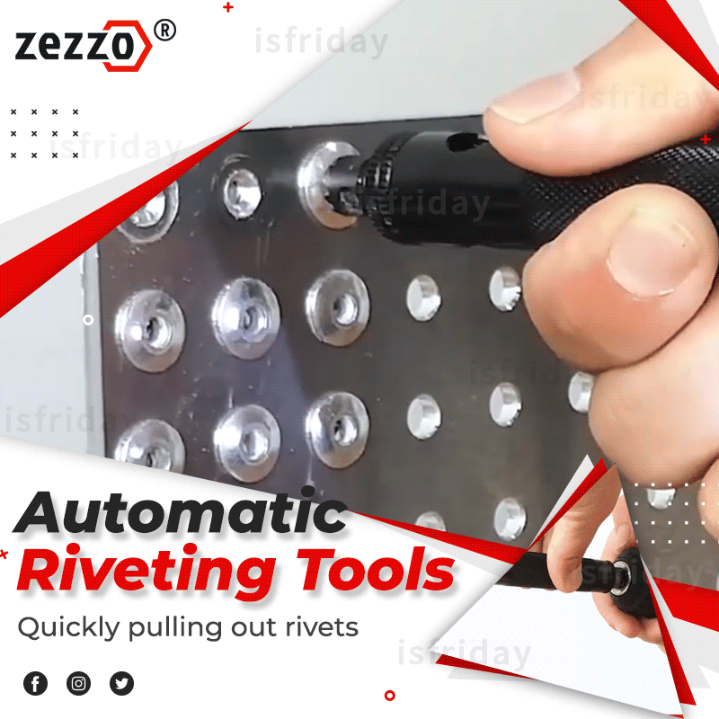 Zezzo Automatic Riveting Tools Set 🔥EARLY CHRISTMAS HOT SALE 50%🔥