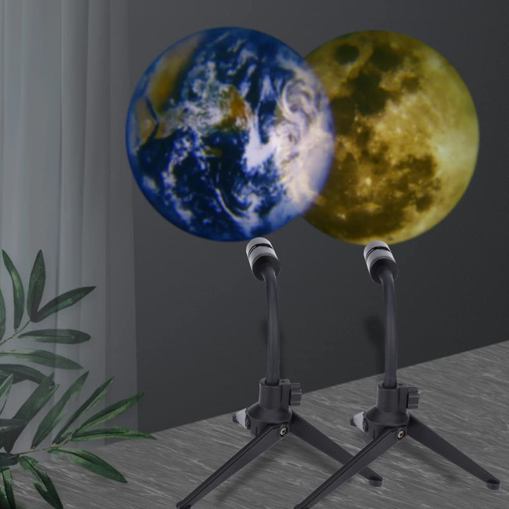 🔥NEW YEAR SALE🔥 Moon Earth Projection LED Lamp