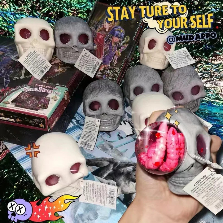 Skull Stress Relief Toy