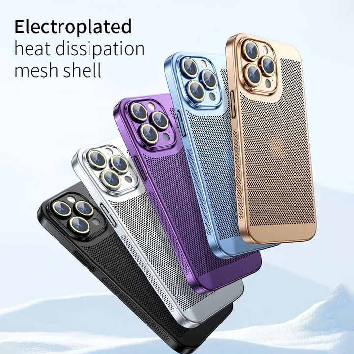 🇺🇸Electroplating Heat Dissipation Phone Case
