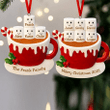 Personalized Christmas Ornament Family Of 2 3 4 5 6 Ornament