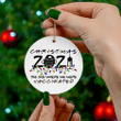 Friends 2021 Christmas Ornament The One Where We Were Vaccinated Pandemic Holiday Xmas Ornament