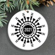 Christmas 2021 Vaccine Ornament