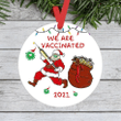 Covid 19 Christmas Ornaments-Vaccinated Christmas Ornaments