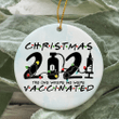 Friends Christmas Ornament 2021 The One Where We Were Vaccinated