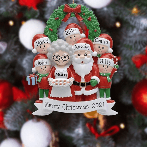 Personalized Family Christmas Ornaments Christmas Tree Decorations