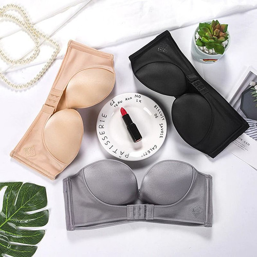 INVISIBLE STRAPLESS SUPER PUSH UP BRA 🔥 50% OFF - LIMITED TIME ONLY 🔥