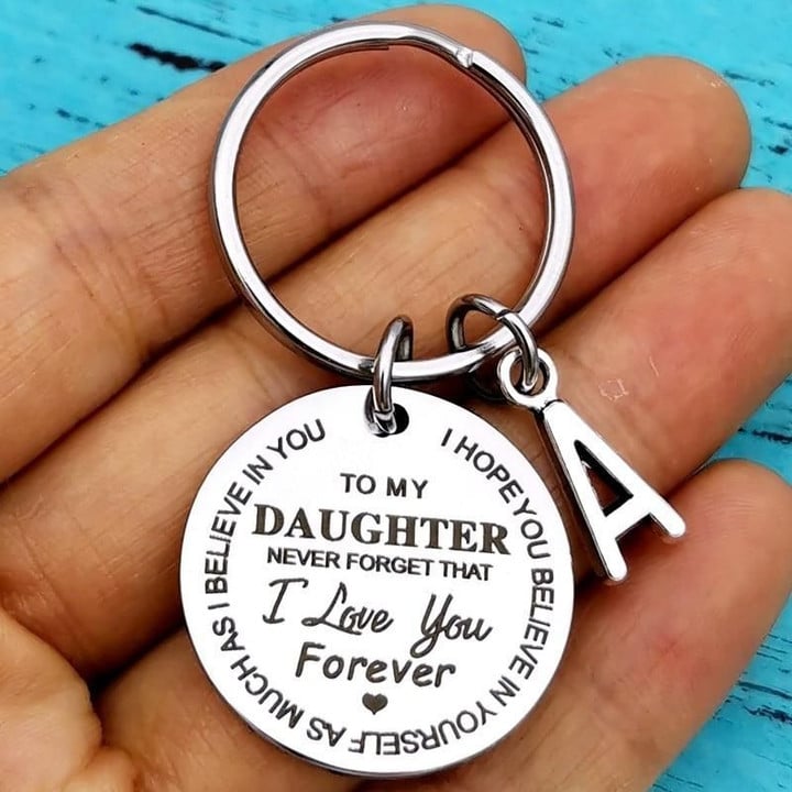 “Love you Forever” Personalized Keychain