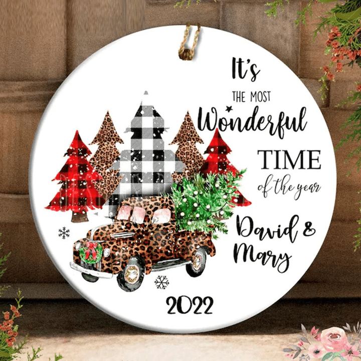 Christmas Ornament Personalized Couples Ornament