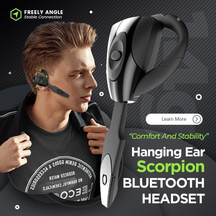 Hanging Ear Scorpion Bluetooth Headset 🔥AUTUMN SALE 50% OFF🔥