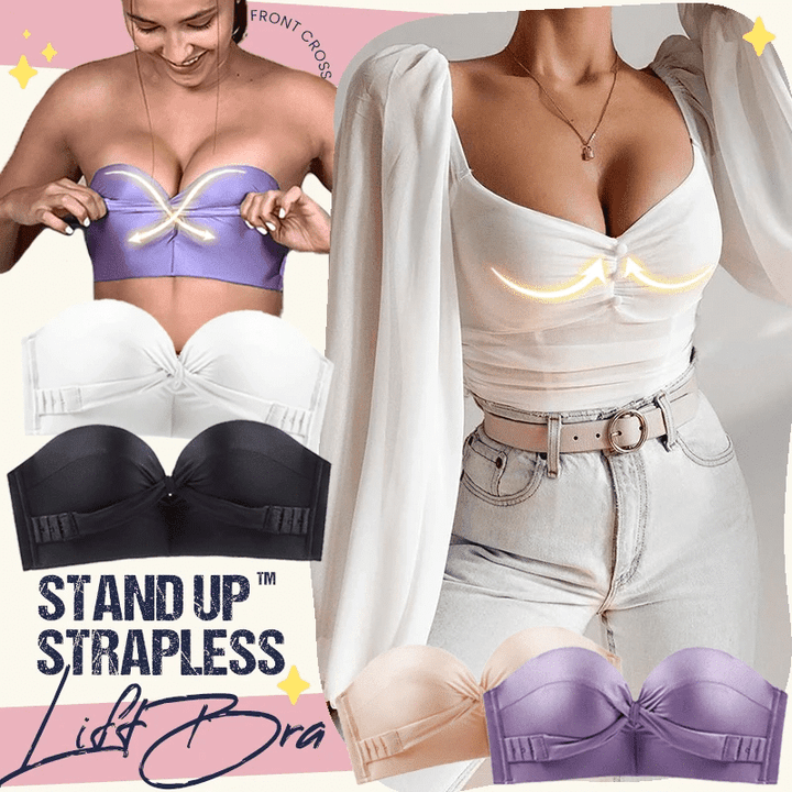 Strapless Front Cross Lift Bra 🔥 BUY 2 GET FREE SHIPPING 🔥