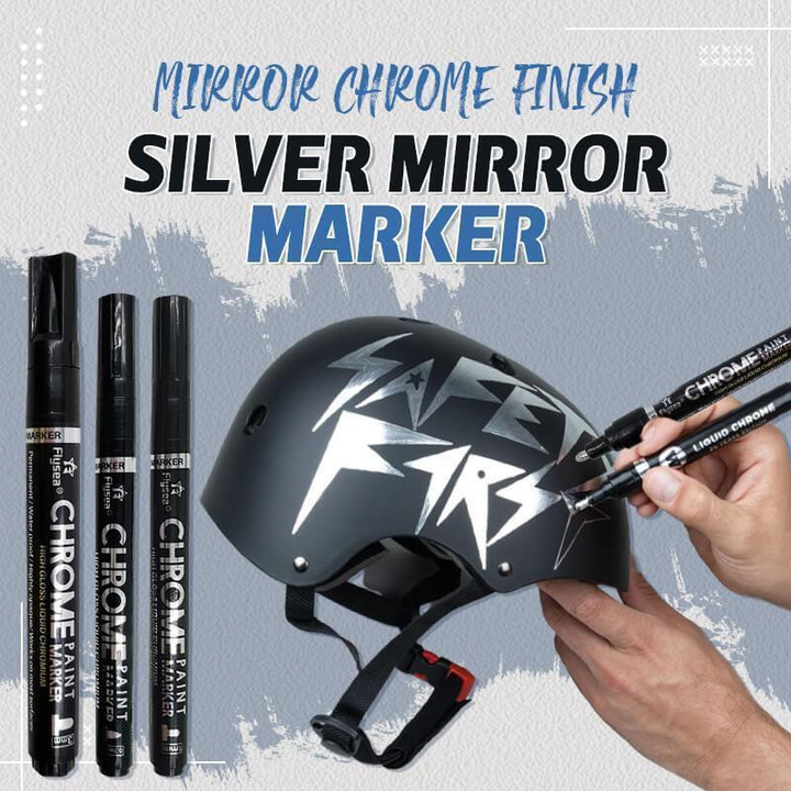 🔥NEW YEAR SALE🔥 Silver Mirror Marker