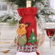 Cute Wine Bottle Cover Holiday Wine Bag Family Gift Employee Gift Christmas Wine Bottle Cover