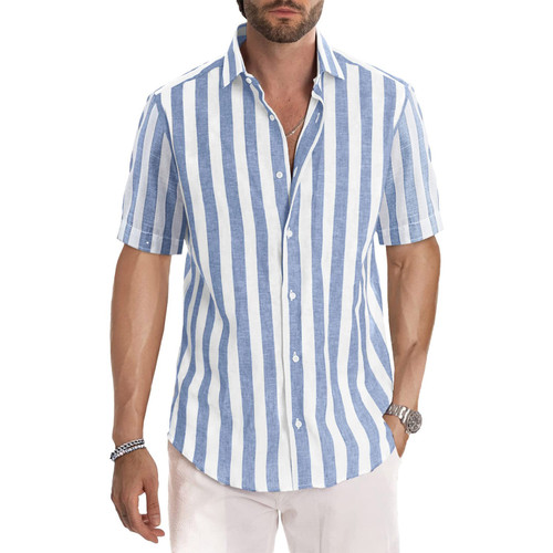 Men's Simple Daily Striped Casual Shirt 🔥50% OFF - LIMITED TIME ONLY🔥