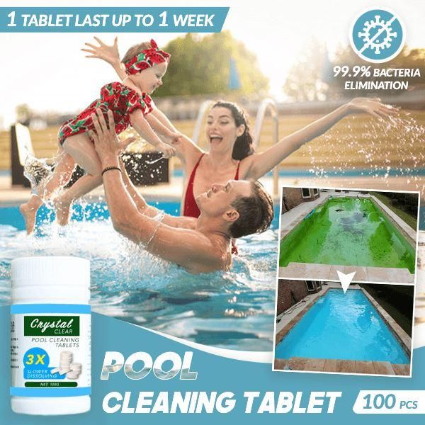 Pool Cleaning Tablet (100 Pcs)