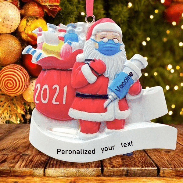 2021 Christmas Ornament Santa Claus