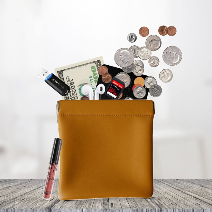 Leather Squeeze Coin Purse 🔥HOT DEAL - 50% OFF🔥