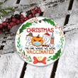 Christmas 2021 Ornament The One Where We Were Vaccinated