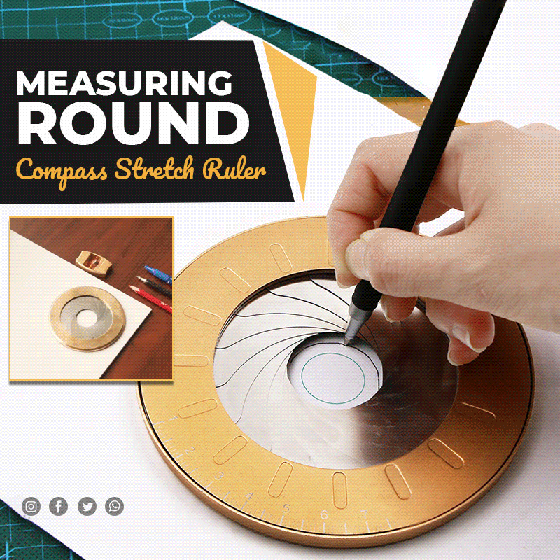 MEASURING ROUND RULER 🔥FATHER'S DAY SALE 50% OFF🔥