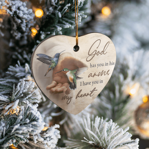 God Has You In His Arms - Ornaments