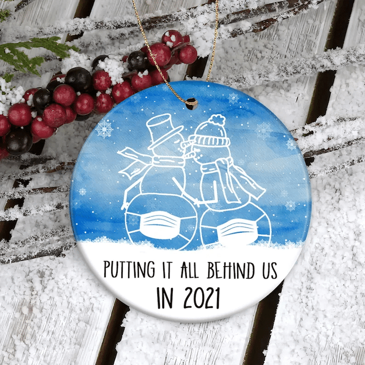 Putting It All Behind Us Ornament-Look Back 2021 Ornament