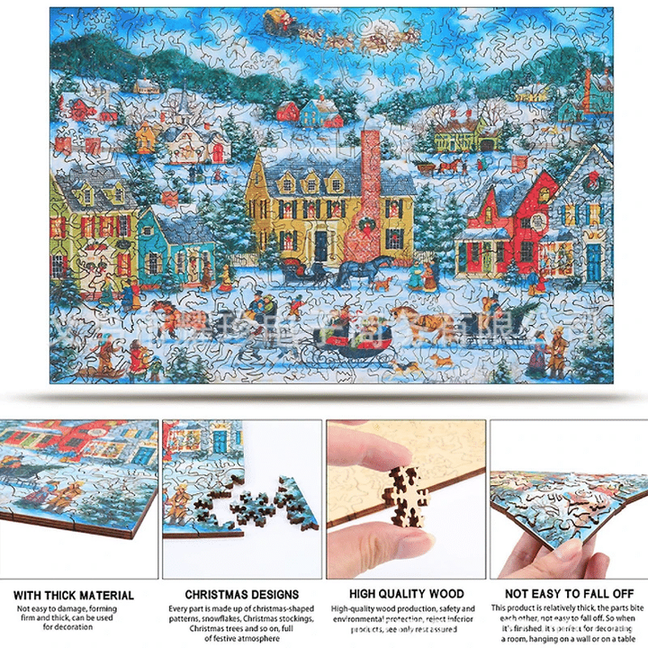 Christmas Puzzle For Adults Christmas Gift Artwork
