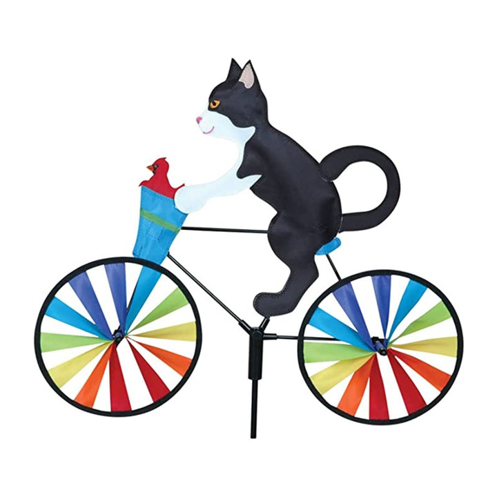 Orange Cat Bicycle Wind Spinner 🔥50% OFF - LIMITED TIME ONLY🔥