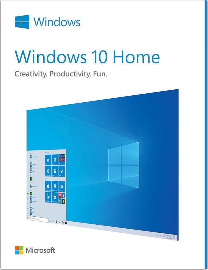 Microsoft Windows 10 Home License and Download 32/64 bit License