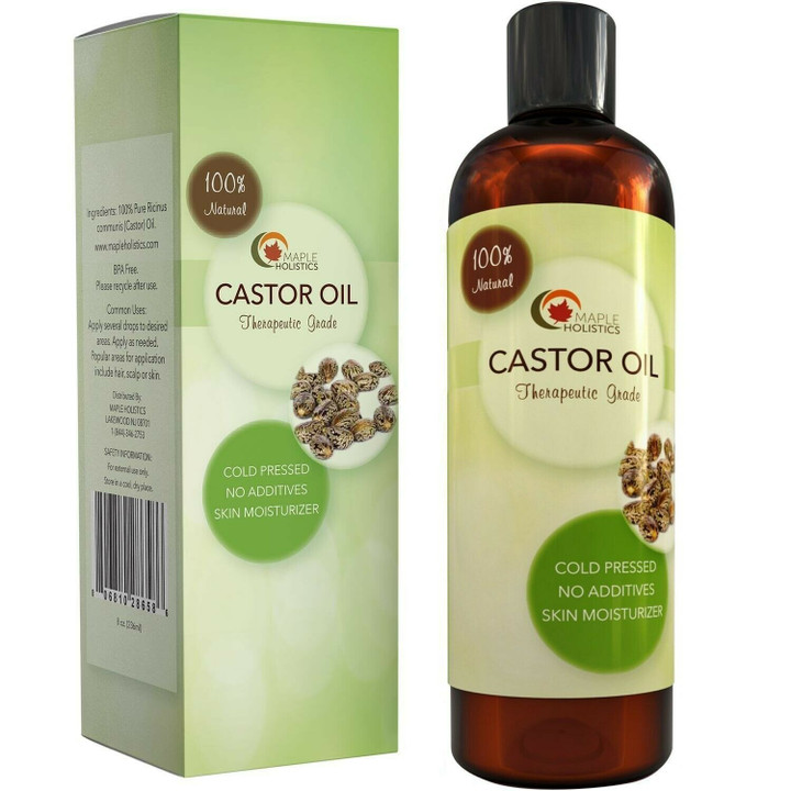 Cold Pressed Castor Oil Hair Growth Treatment