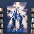 Virgin Mary Jesus Canvas and Poster 138