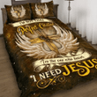 I Need Jesus Quilt Bedding Set 048