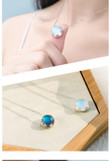Aurora Crystal Gemstone Necklace