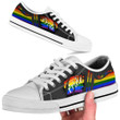 LGBT Pride Personalized Name Low Top Shoes 66