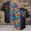 LGBT - Bee who you want to bee Baseball Jersey 508