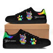 LGBT Personalized Name SS Sneakers 012