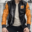 HD New Leather Bomber Jacket VD19